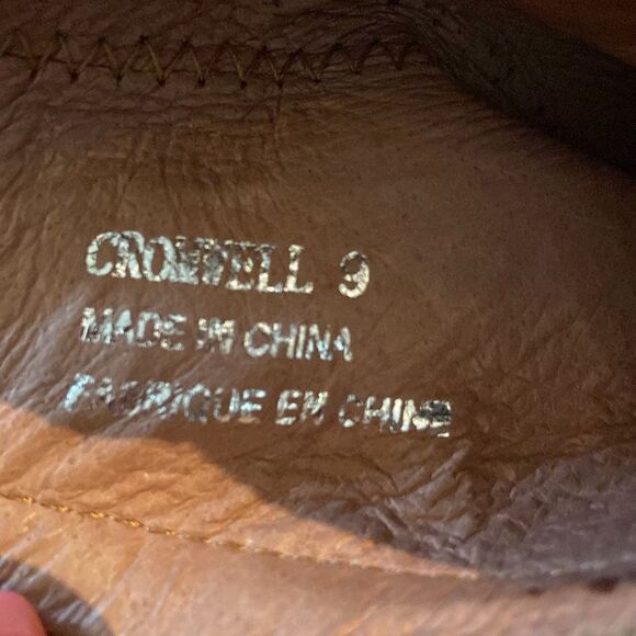 Jeffery Campbell Cromwell olive green Suede Ankle Boots silver tips size 9 - Picture 6 of 11